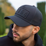 1864 Cap - Black Tonal