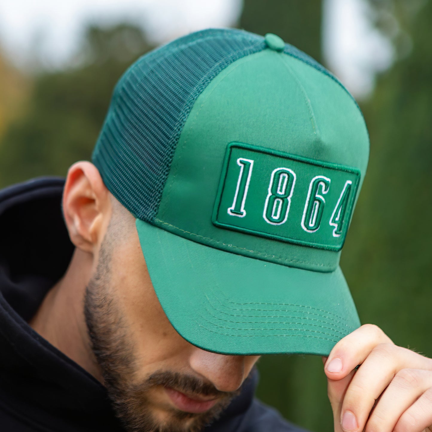 1864 Cap - Bottle Green