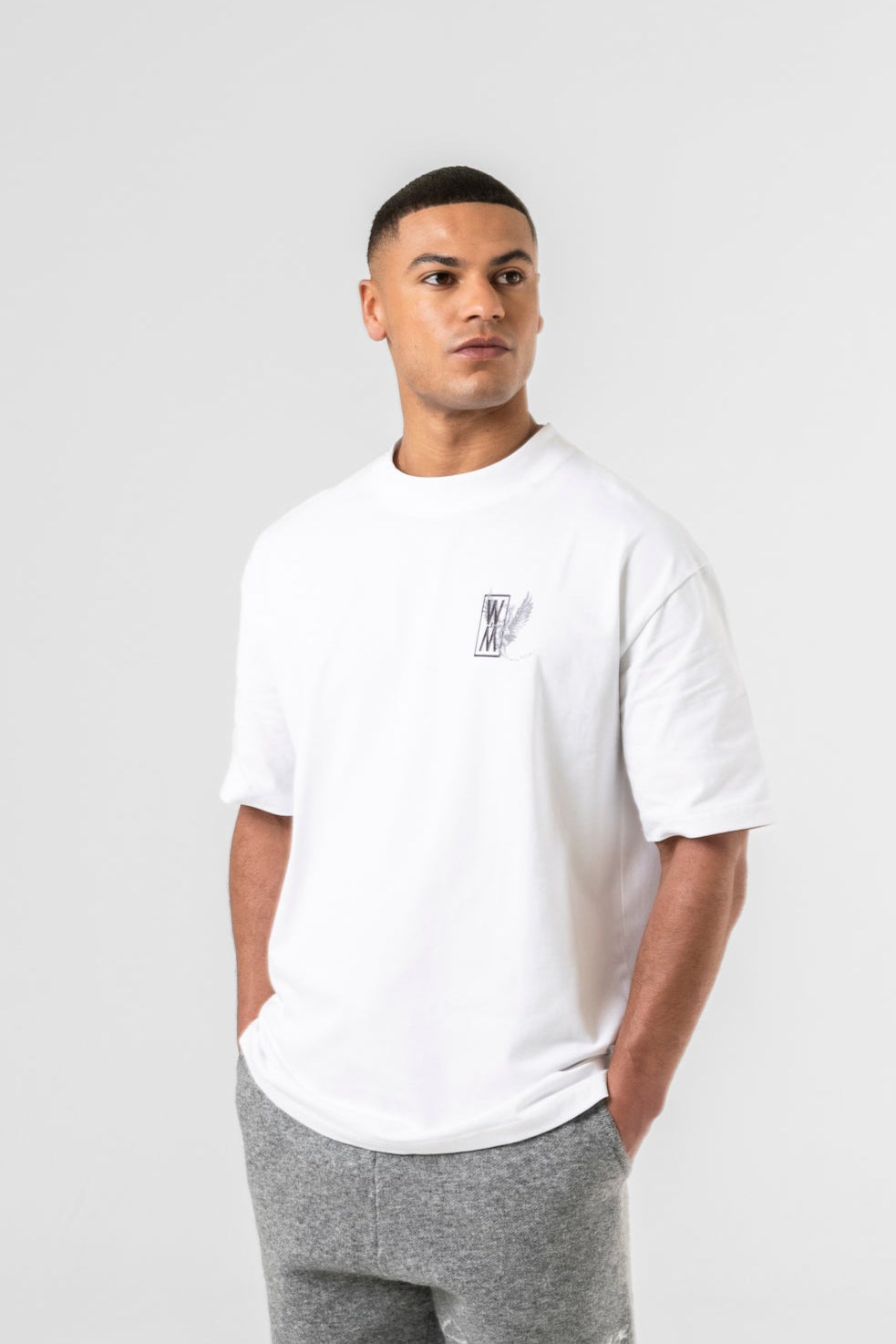 WXM Draig Oversize T-Shirt - White