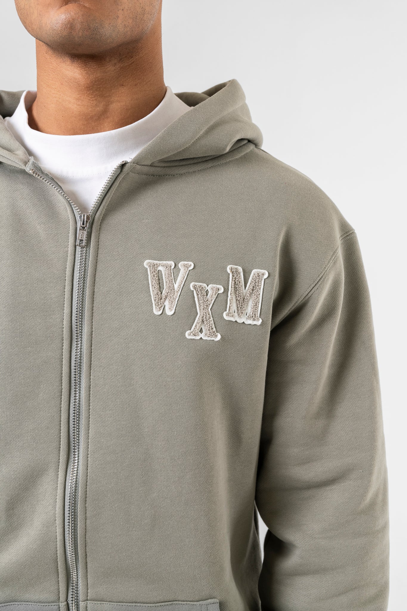 WXM Zip Hoodie - Sage