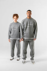 WXM Knit Tracksuit - Grey