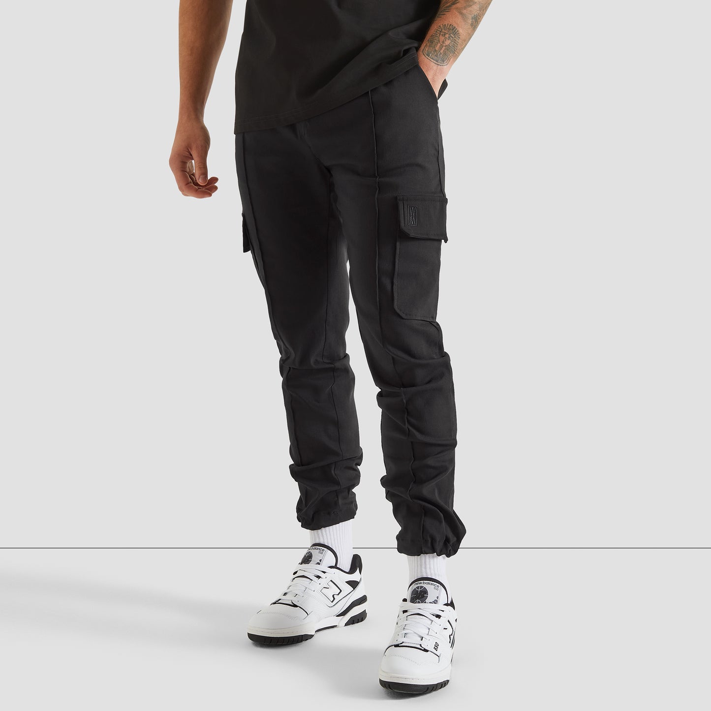 Twine Cargo Trouser - Black