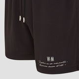 WXM Black Mesh Shorts