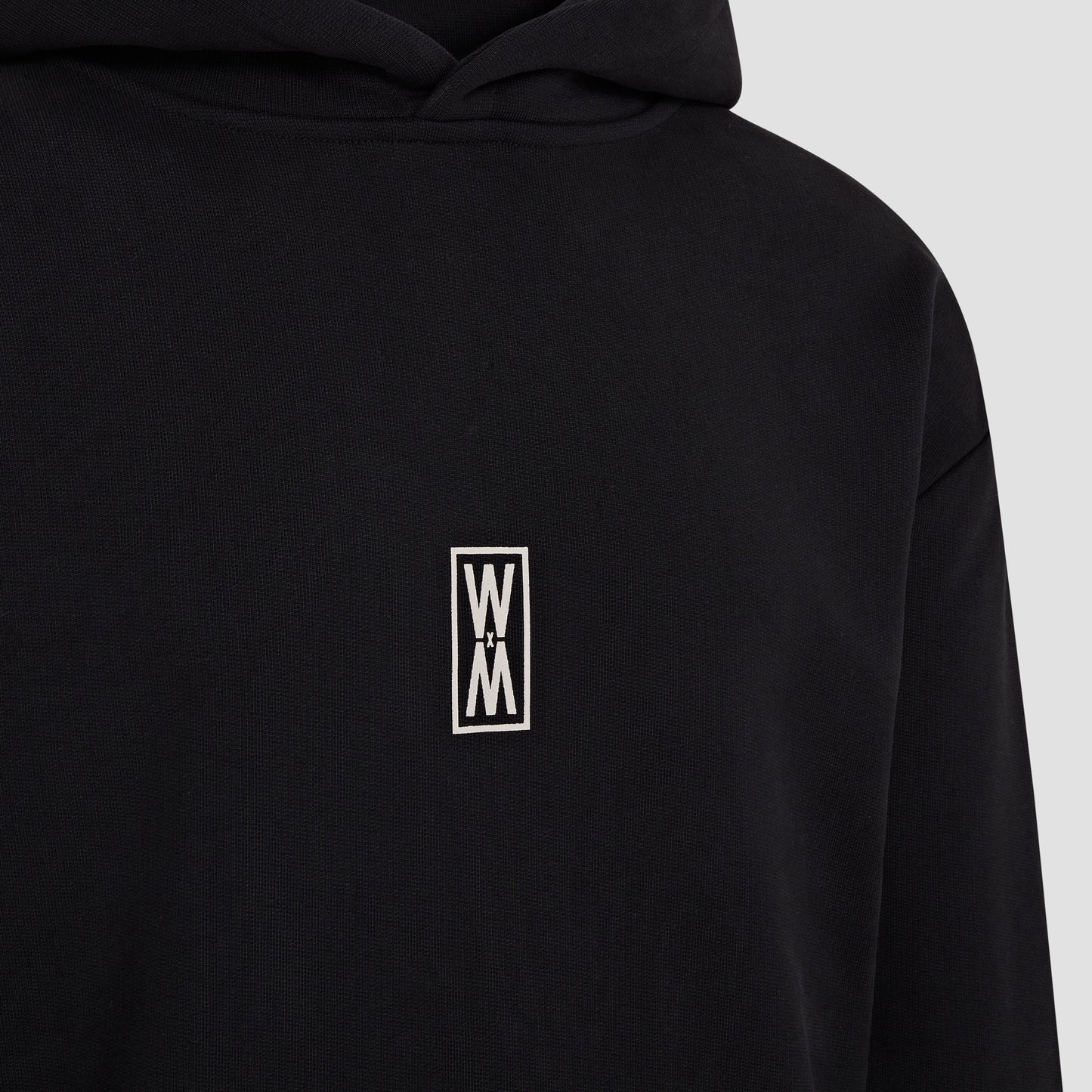 WXM Black Oslo Grey Oversize Hoodie