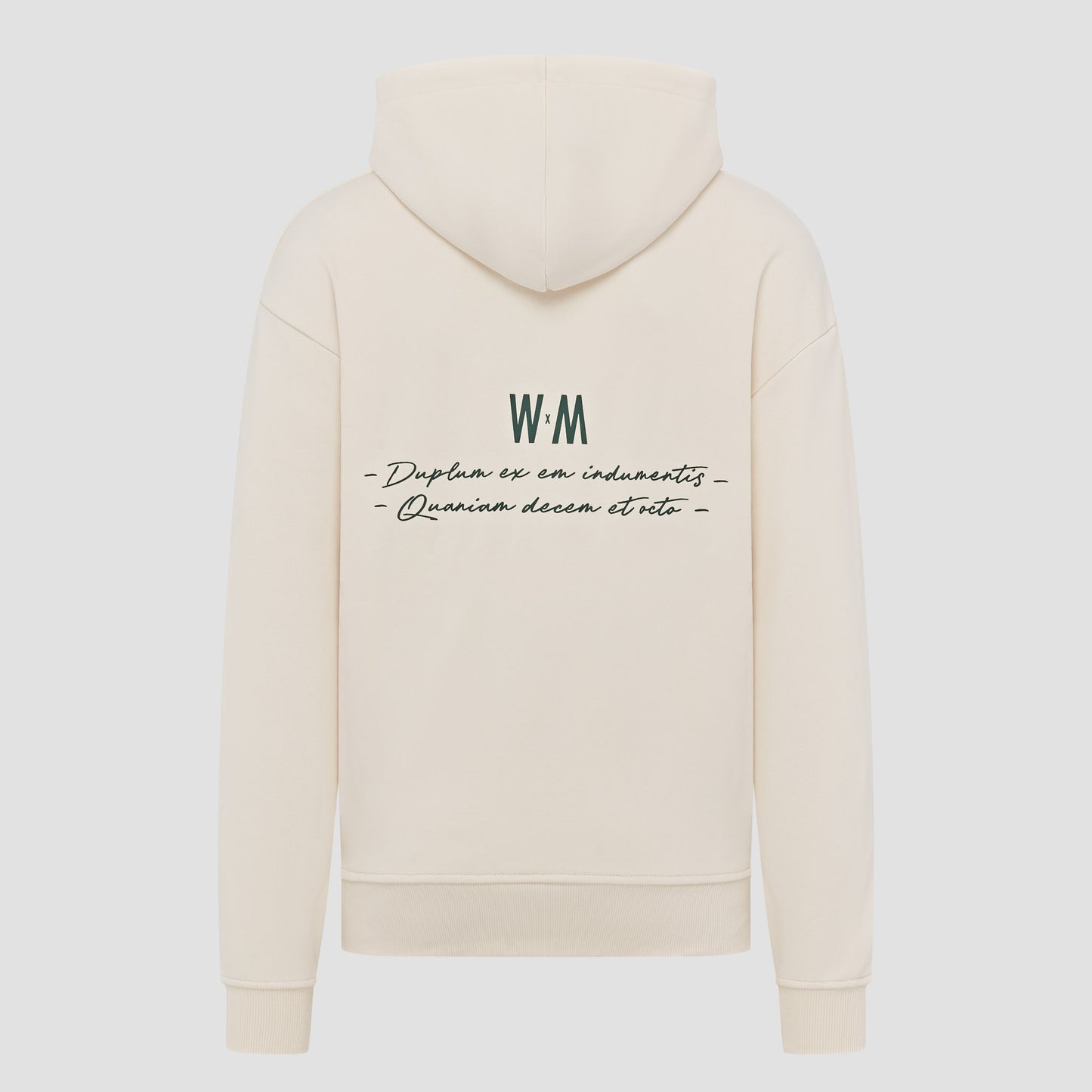 WXM Ivory Oversize Hoodie