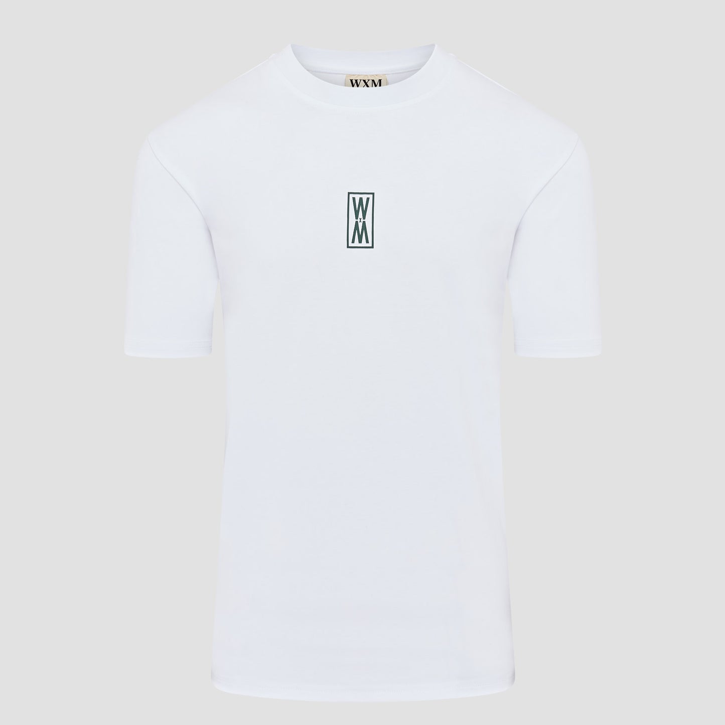 WXM White & Forest Green Oversize T-Shirt