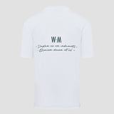 WXM White & Forest Green Oversize T-Shirt