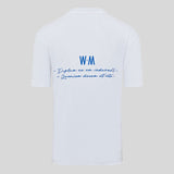 WXM White & Trypan Blue Oversize T-Shirt