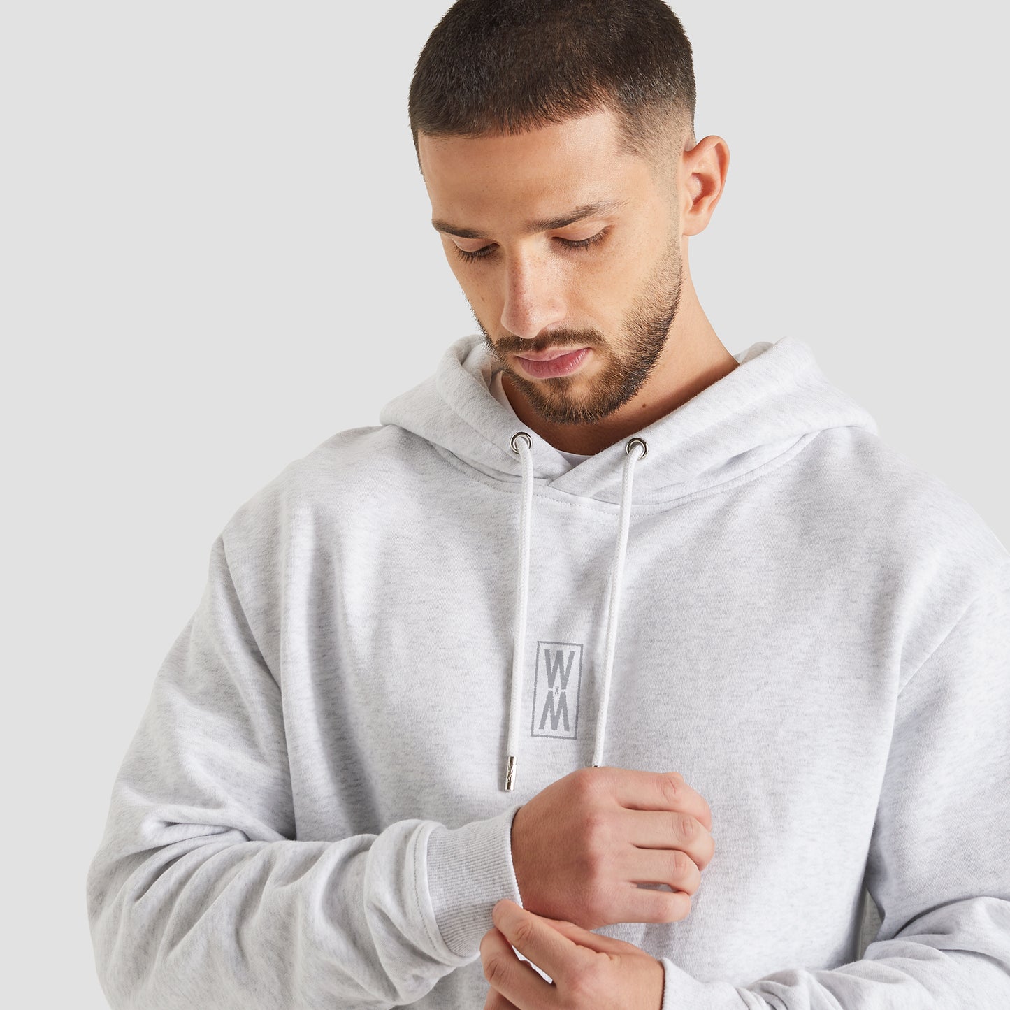 WXM Hoodie - Sky Light Grey