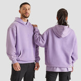 WXM Oversized Hoodie - Washed Purple