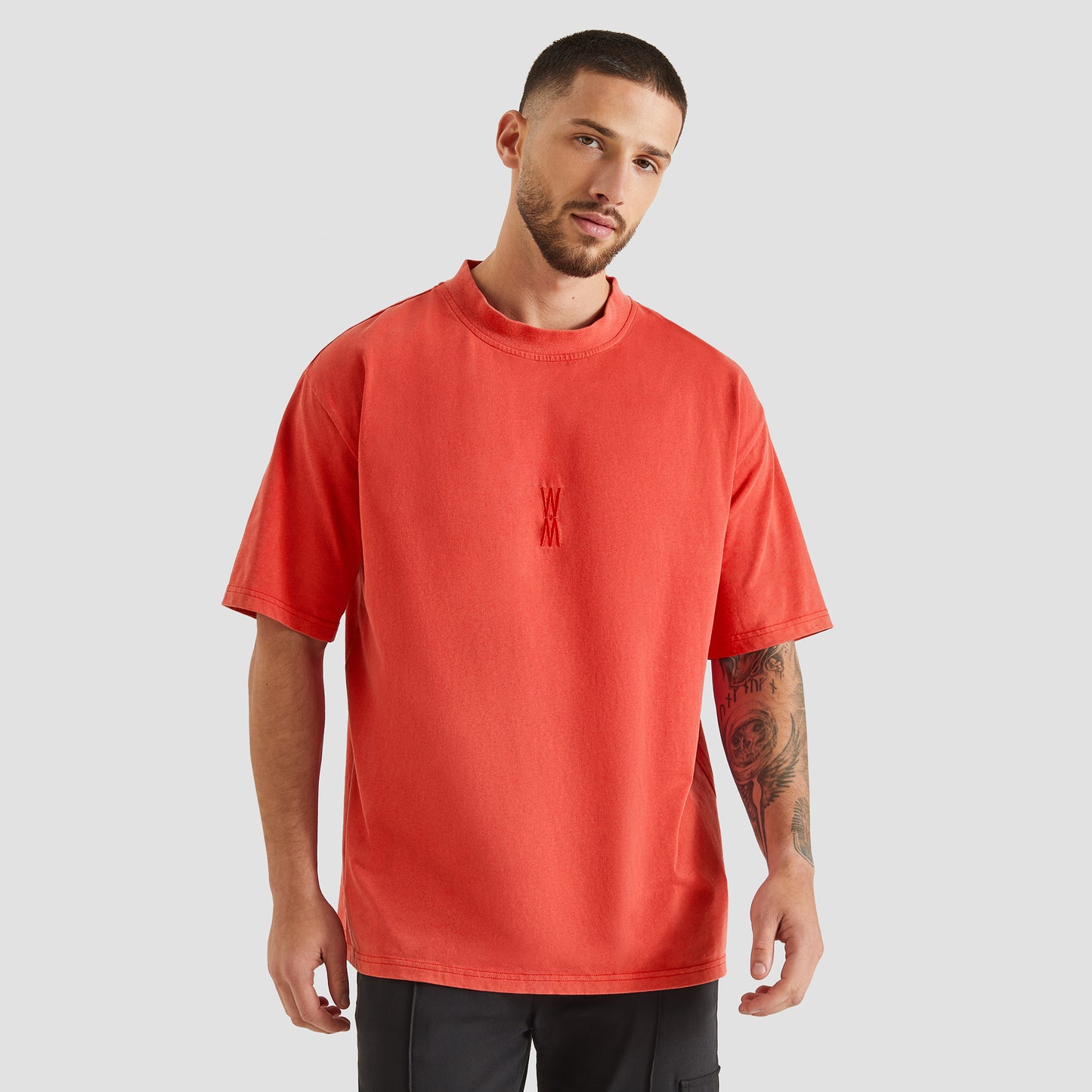 WXM Oversized T-shirt - Washed Red